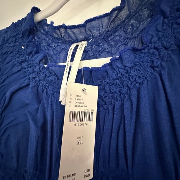 Ruffle-trim textured Mini dress by Anhtorpologie - Picture 5 of 5